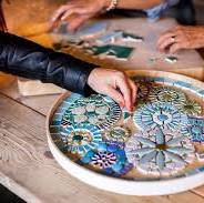 mozaïek workshop thuis