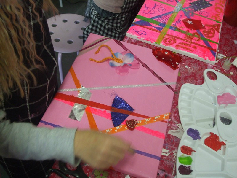 kinderfeestje schilderen