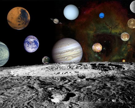 planeten op een rijtje